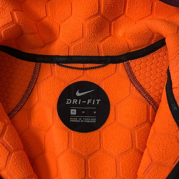 Nike Therma Sphere Max Training Hoodie Jacket - Men's Size M - Dark Red - Picture 8 of 15